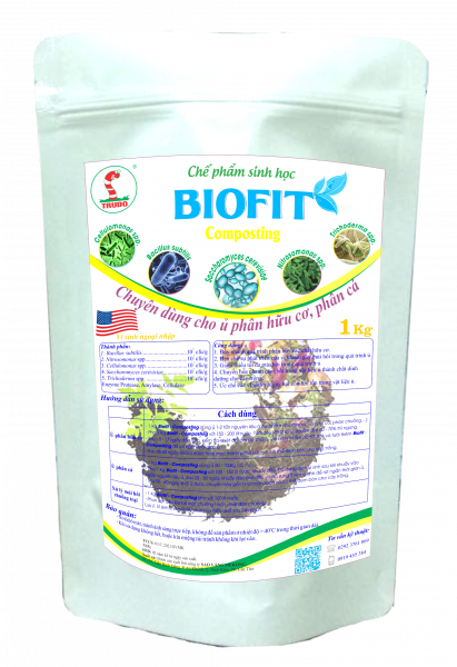BIOFIT Composting - Chuyên dùng cho ủ phân hữu cơ, phân cá