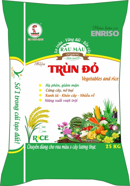 PHC vi sinh chuyên dùng lúa và rau màu bao 25 kg (dạng viên/bột)